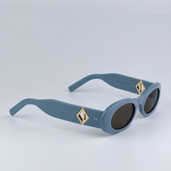 Dior CD DIAMOND EDITION R11 30F0 BRAND NEW Sunglasses Blue Brown Women Cat Eye - Picture 7 of 11